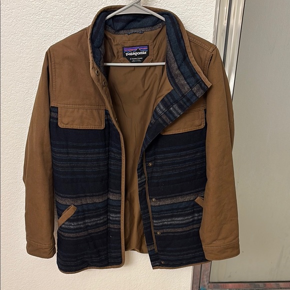 Patagonia Out Yonder Jacket Coat Size Small Owl Brown - Picture 1 of 5